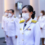 อว. จัดพิธีถวายพระพรชัยมงคลและพิธีถวายสัตย์ปฏิญาณเพื่อเป็นข้ ... พารามิเตอร์รูปภาพ 1